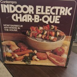 Indoor Electric CharB Que