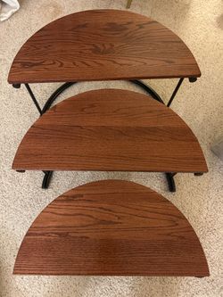 Three Tiered Side Table