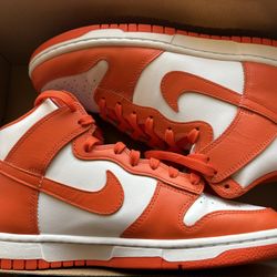 Nike Dunk High Retro Orange Blaze 
