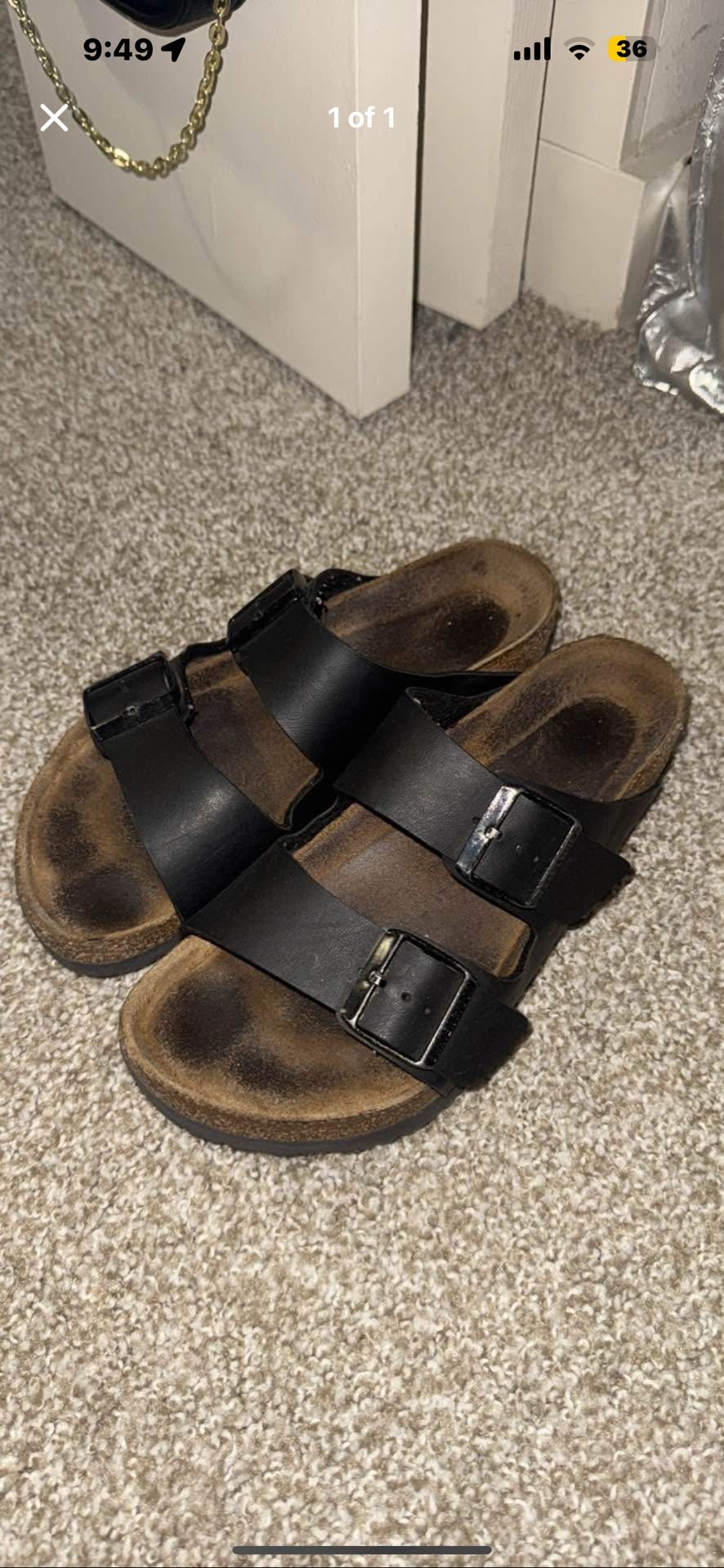 Black Birkenstocks
