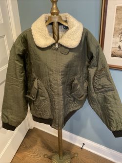 Mens Vintage Bomber Jacket Medium