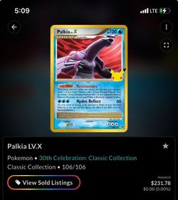 palkia LV.X 30th celebration