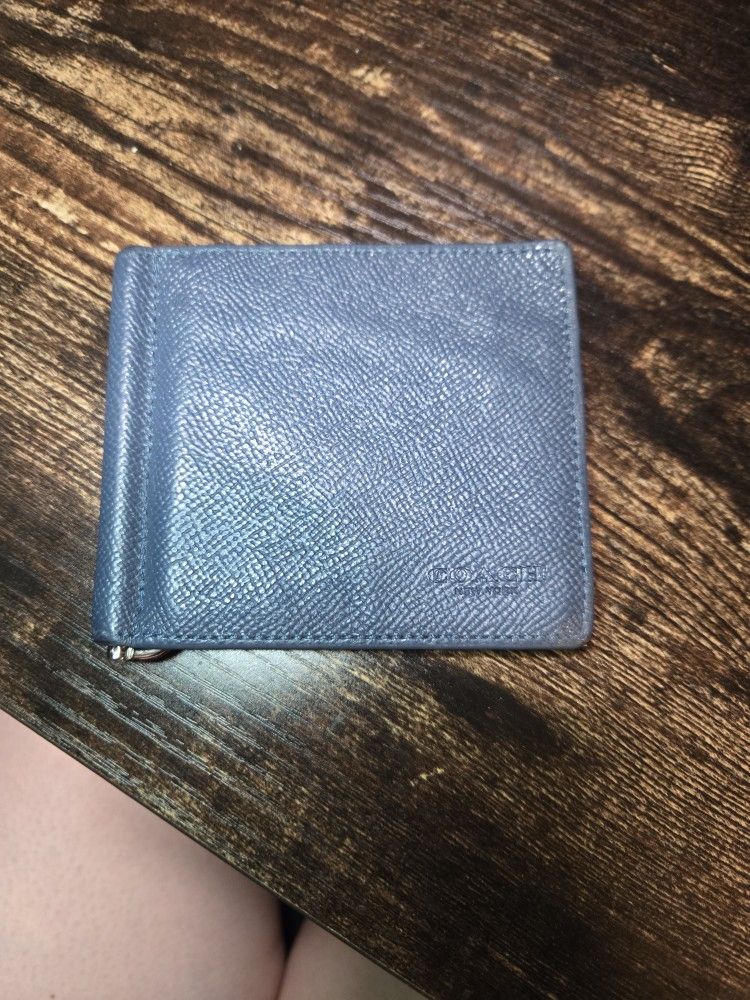 Coach Wallet And Money Clip