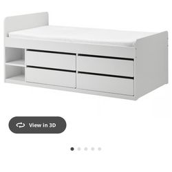 IKEA Twin Bed with Drawers