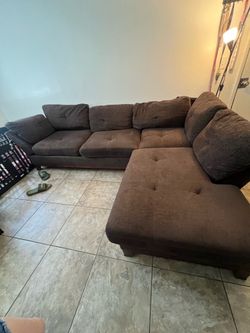 Brown Couch