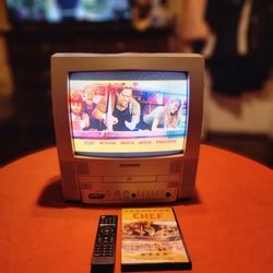 Sylvania 13"CRT TV/DVD Combo With Remote