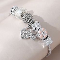 Silver Charms Bracelet