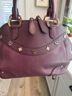 Authentic MCM Leather Handbag/Crossbody