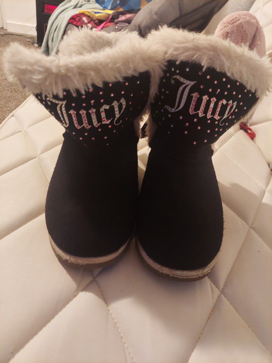 Black Juicy Couture Boots