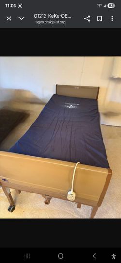 Hospital Bed With Remote