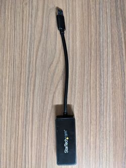 StarTech USB 3.0 to Gigabit Ethernet Adapter with USB Passthrough