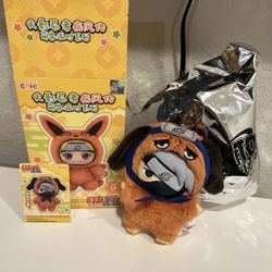 Naruto Beast Party Plush Plushie Keychains Kakashi