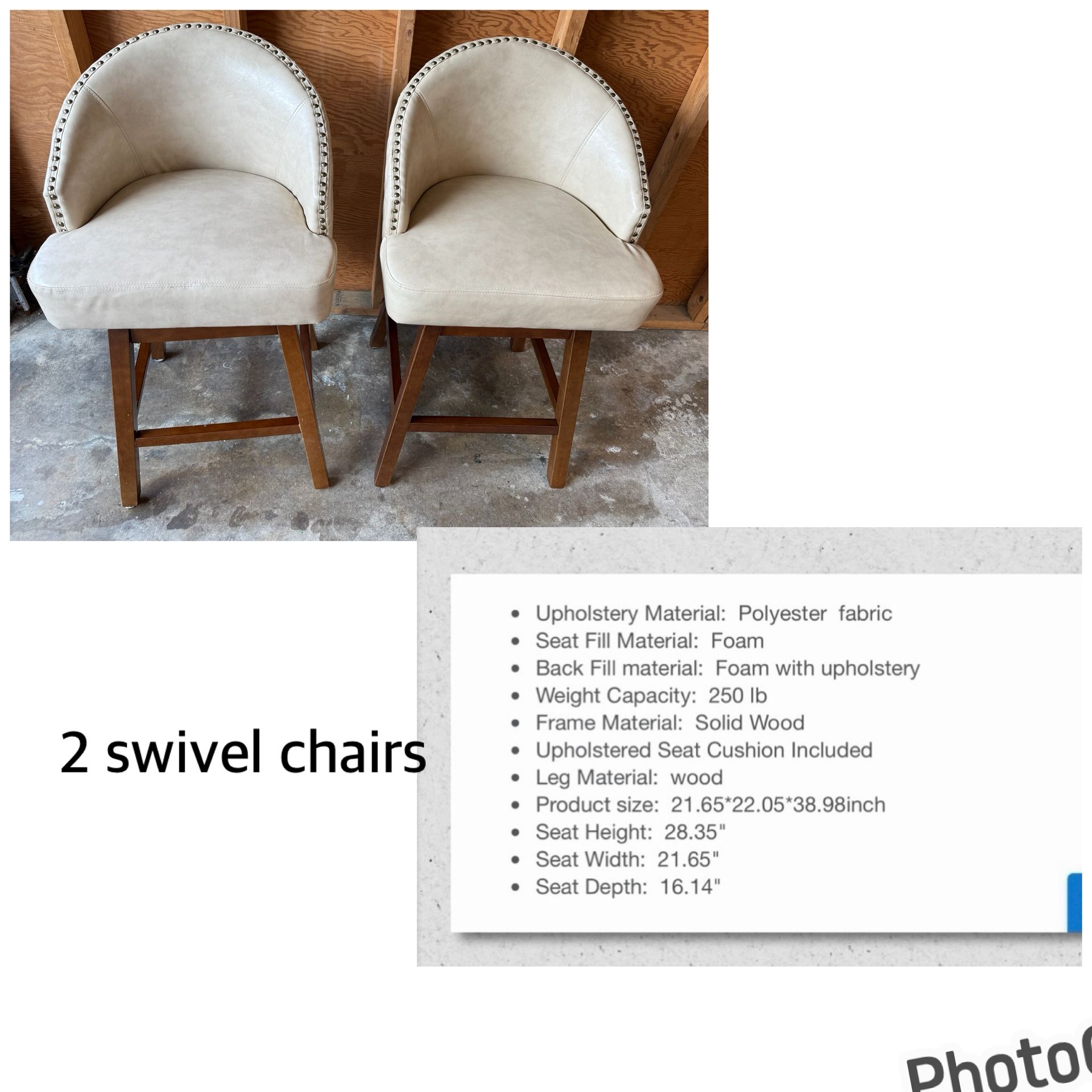 2 Barstools