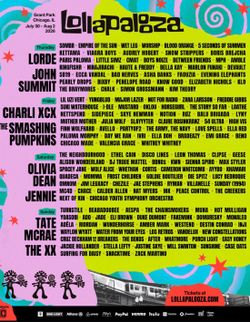 Saturday lollapalooza ticket