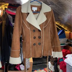 Dk. Tan Faux Suede (size L)