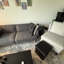 Ottomans 2 With Storage Leather