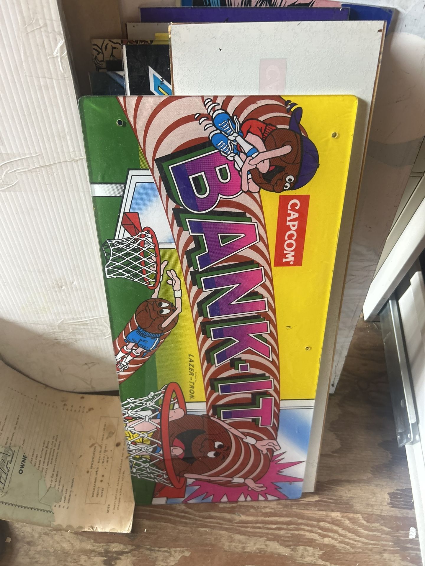 Bank it Capcom Arcade Original Marquee