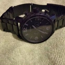 Fossil Men's Watch Stainless Steel Flat Black $30