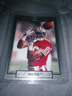 Jerry rice card
