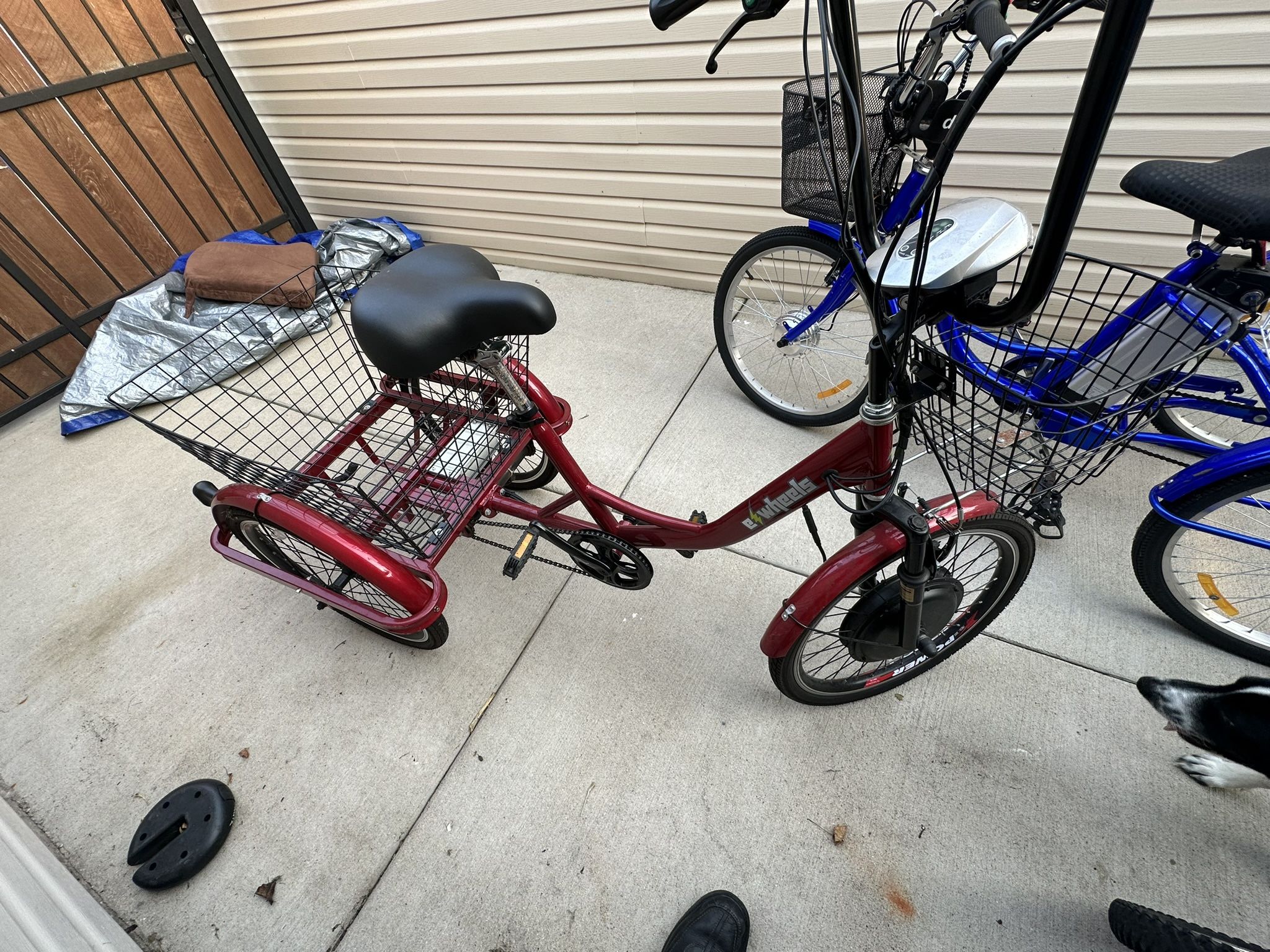 E-wheels Electric Trycicle