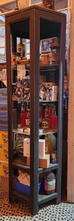 Beautiful Black Octagon Shelf