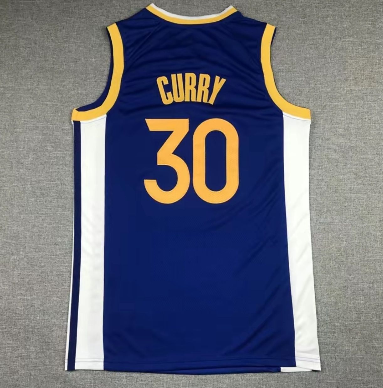 Stephen Curry #30 Golden State Warriors Royal Blue Stitched Basketball Jersey