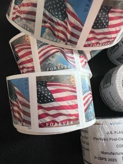 2024 U.S. Flag Forever Stamps Roll of 100