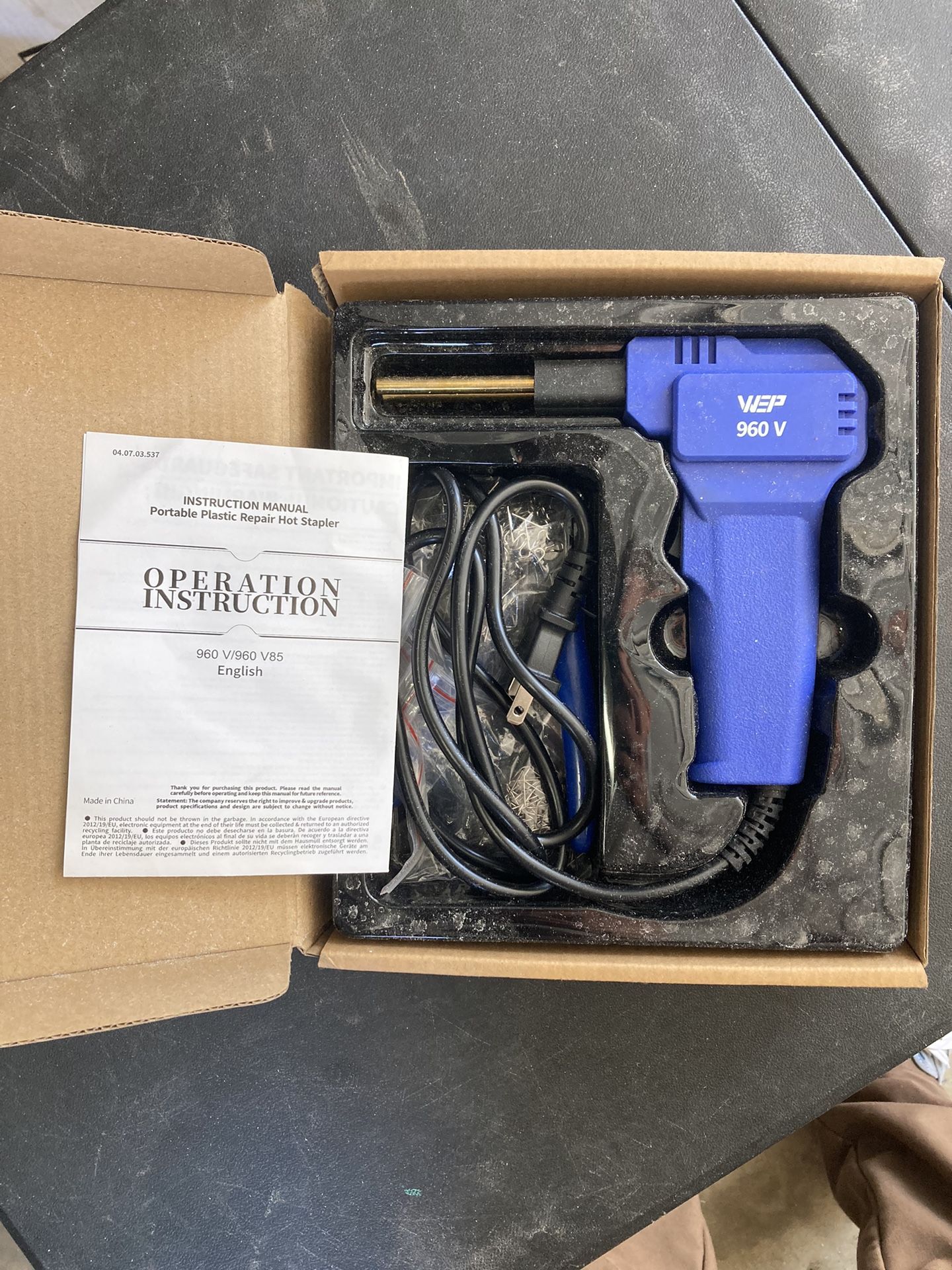 Plastic Welder Stapler