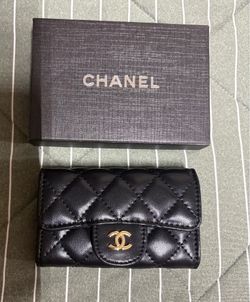 Chanel Black Classic Small Flap Wallet
