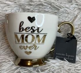 Nanette Lepore Porcelain Mug "Best Mom Ever"