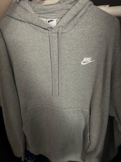 grey nike hoodie