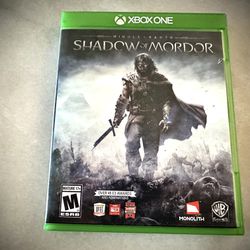 Shadow Of Mordor Game Xbox One