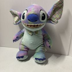 Build A Bear Disney Stitch Limited Edition Tie Dye Plush Stuffed Toy 14”