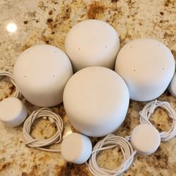 Google Nest Wifi Router with three (3) access points / Google Speakers - Mesh Router