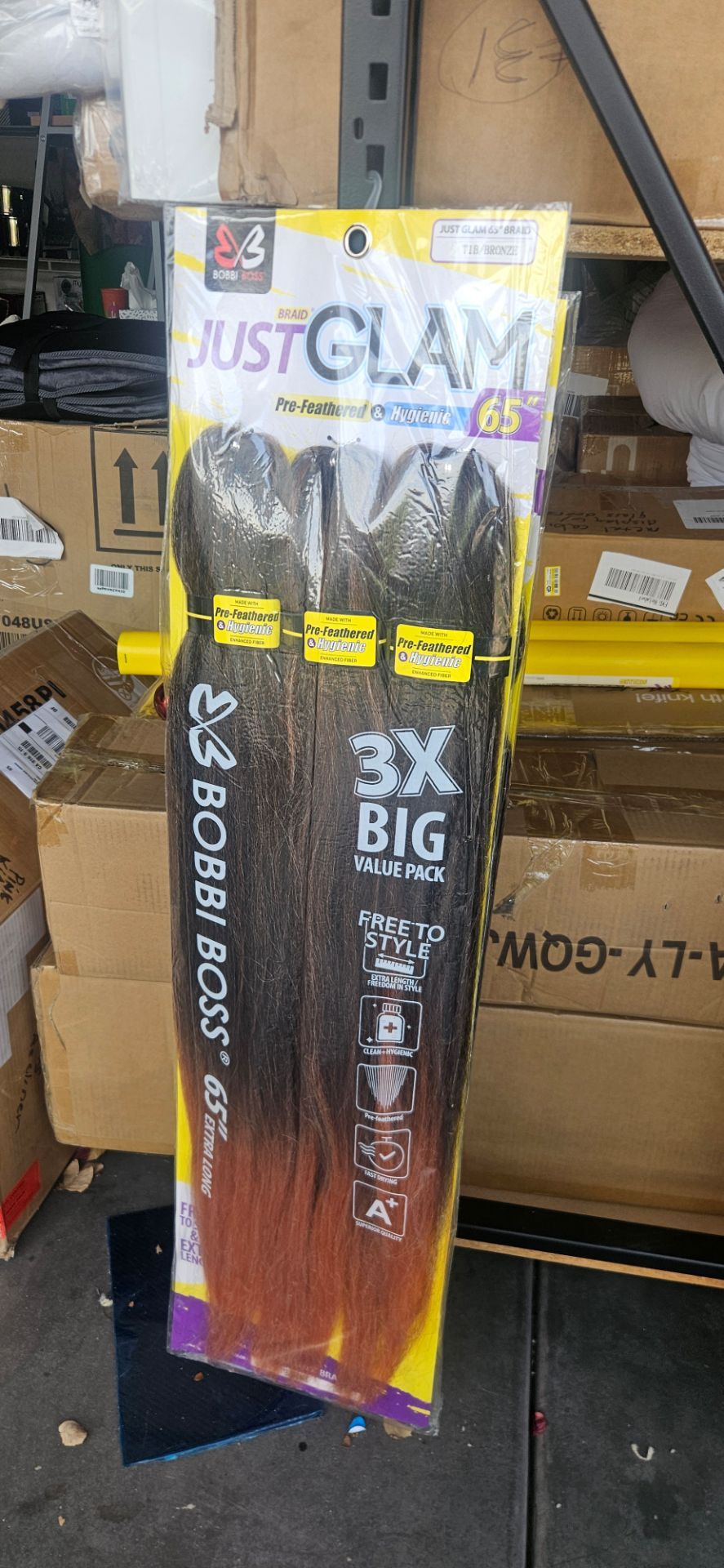 Bobbi Boss 65 inch hair bronze