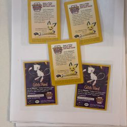 $15 For All 5 Pokemon Promo Inserts