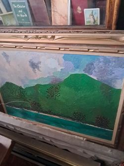 Large Painting in Great Frame
