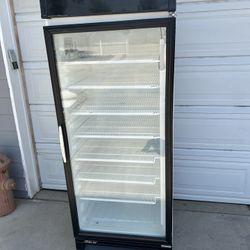 Glass Door Commercial Refrigerator 