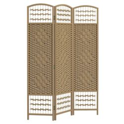 3 Panel Folding Room Divider Portable Privacy Screen
