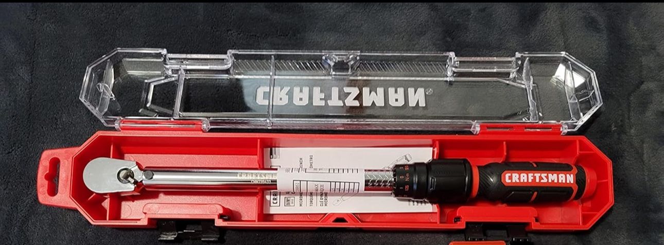 CRAFTSMAN Torque Wrench, 1/2" Drive, 50-250 FT-LB