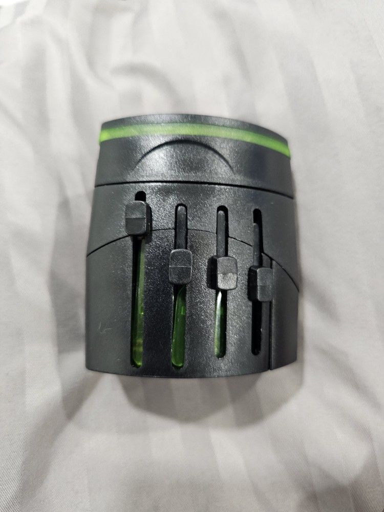 Barely used international charger with 2 USB.