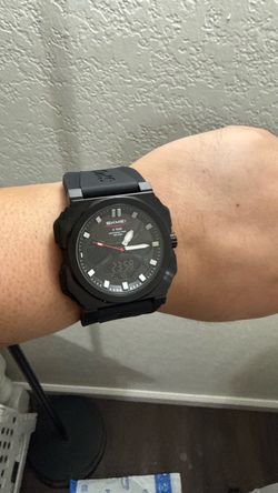 Ana-Digi Sport Watch Black