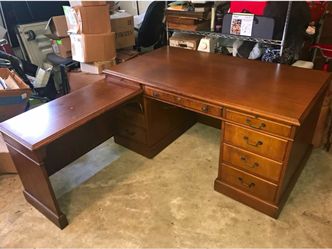 Wooden Bankers/Work Desk