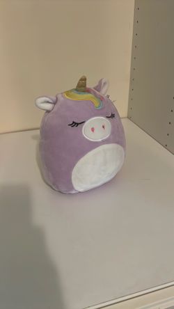 Squishmallow Plush Purple Unicorn 