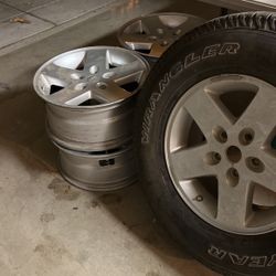 2011 Jeep  Wrangler Stock Wheels  $150