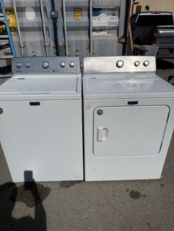 Washer and dryer set
