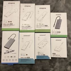 USB-C HUB (Set Of All 8 For $150)