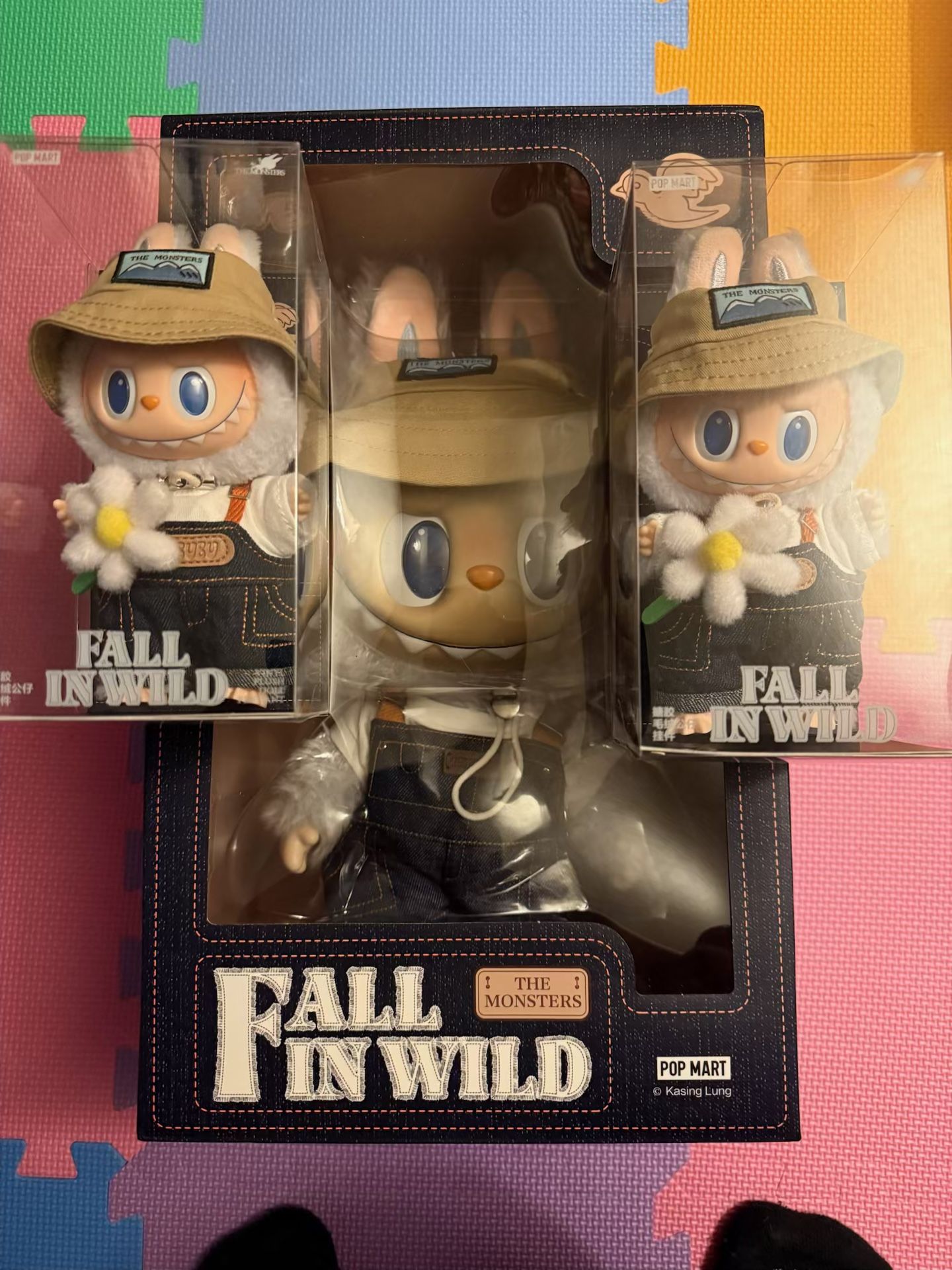 THE MONSTERS FALL IN WILD SERIES-Vinyl Plush Doll Pendant