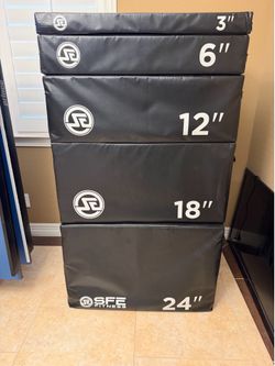 Foam Plyo Workout Boxes