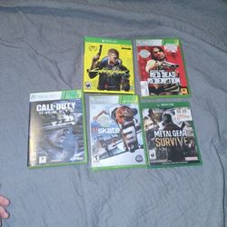 Xbox One And Xbox 360 Games